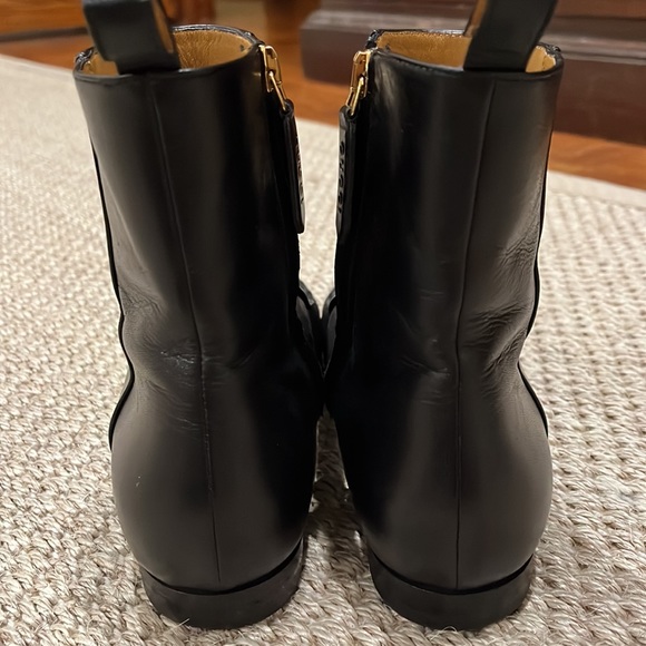 GUCCI leather Horsebit ankle boots 37 - Picture 2 of 7
